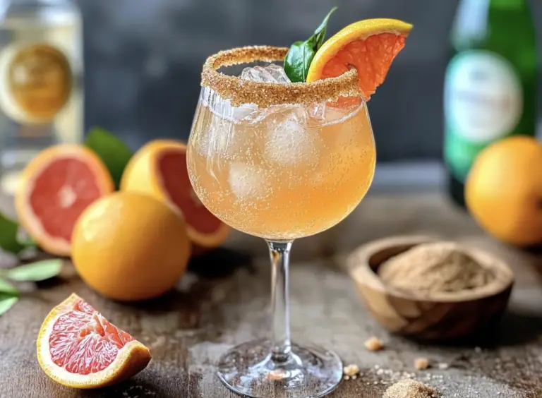 Brown Sugar Grapefruit Spritz: Tart, Toasty, and Totally Underrated